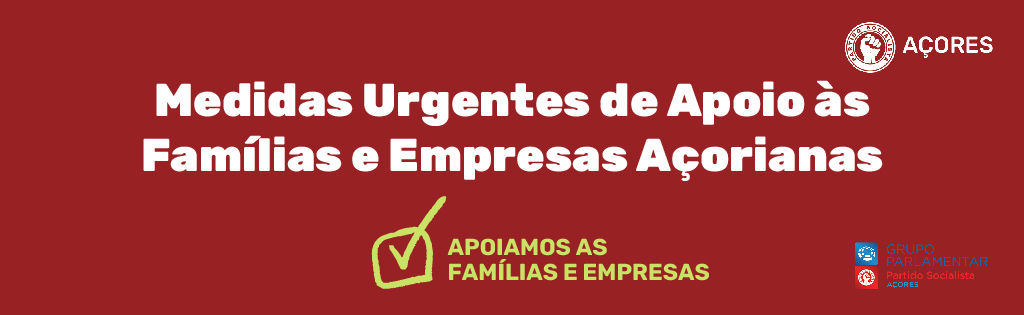 Medidas Urgentes de Apoio às Famílias e Empresas
